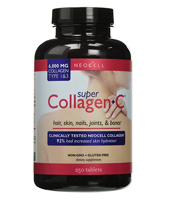 Viên uống ngăn ngừa lão hóa, làm đẹp da Super Collagen C loại 250 viên của Mỹ